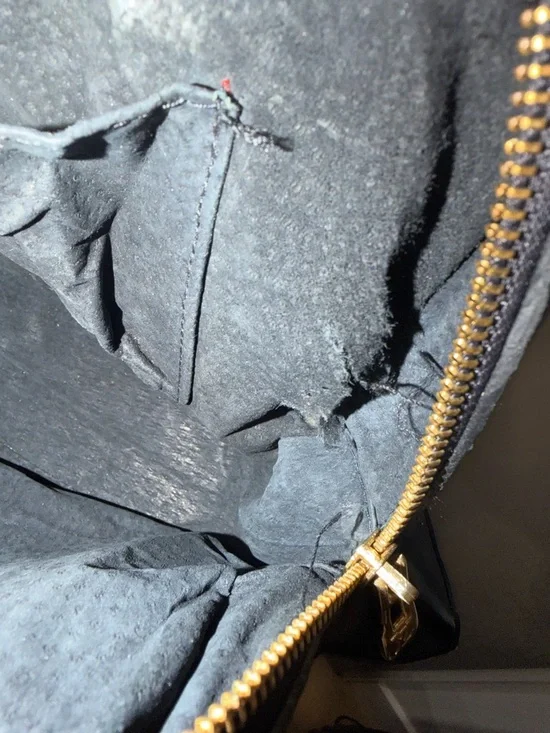 LOUIS VUITTON Epi Leather Sablon Handbag Black Tophandle bag - Fair condition - Picture 12 of 12